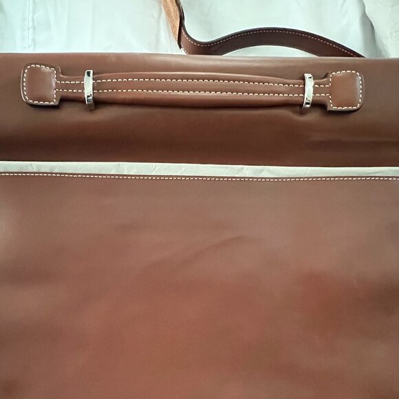 Vintage Coach Tobacco Tan Leather 6457 Brief/Laptop Case NWT - Picture 11 of 16